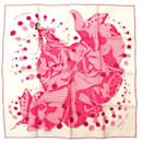 Hermes Petit Carre 40 Ola Flamenca Scarf - Hermès