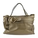 Gucci-Handtasche 269963 aus bronzefarbenem Leder