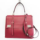 Prada Double Lock Saffiano Handbag