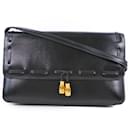 Hermes 2WAY Clutch Tassel Calf Black Women's Shoulder Bag - Hermès