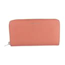 Balenciaga Salmon Pink Leather Coin Purse