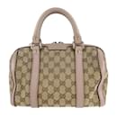 Bolsa de mão em canvas GG Gucci