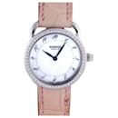 Hermes AR5.230 White Dial Ladies Wristwatch - Hermès