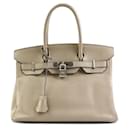 Hermes Birkin 30 Handbag in Gris Tourterelle - Hermès