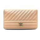 Portefeuille long Chanel Coco Mark avec porte-monnaie