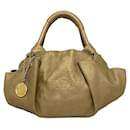 Loewe Nappa Aire Gold Handbag