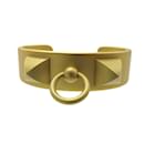 Hermes Medor Corriedosian T2 Metal Gold Bangle - Hermès