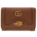 Gucci Diana Medium Leather Trifold Wallet