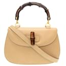 Gucci Bamboo Leather Handbag