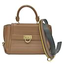 Salvatore Ferragamo Gancini Leather Handbag