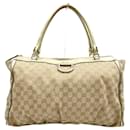 Gucci GG Canvas Beige Shoulder Bag