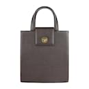 Dunkelbraune Leder-Tote-Bag Bvlgari Bvlgari - Bulgari