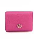 Portefeuille en cuir Gucci GG Marmont 474746 pour femmes