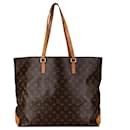 Brown Louis Vuitton Monogram Cabas Alto Tote Bag
