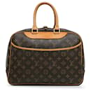 Sac à main Deauville Monogram Louis Vuitton marron