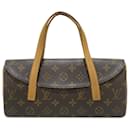 Borsa Sonatine Monogram Louis Vuitton marrone