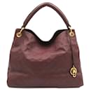 Red Louis Vuitton Monogram Empreinte Artsy MM Hobo Bag