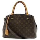 Sac à main Montaigne MM Monogram Louis Vuitton marron