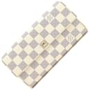 Billetera larga bi-fold Damier Azur Louis Vuitton