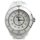 Chanel J12 12P Diamond Mother of Pearl Watch