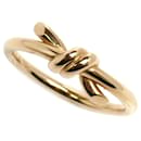 Tiffany K18YG Yellow Gold Knot Ring - Tiffany & Co