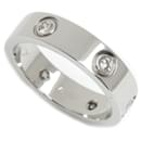 Cartier K18WG White Gold Love Ring