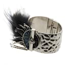 Fendi Silber Charm-Armband