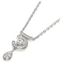 Chanel No.5 Diamond Necklace in 18K White Gold