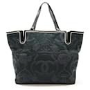 Chanel Coco Mark Camellia Tote Bag