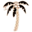 Chanel Palm Tree Pin Brosche