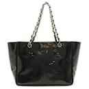 Chanel Coco Mark Triple Punching Tote Bag