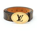 Louis Vuitton Monogram Santur Oval Gürtel