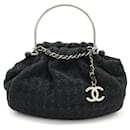 Chanel Coco Charm Metal Handle Chain Handbag