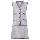 8K$ New Runway Tweed Dress - Chanel