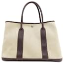 Sac tote Marron Hermes Garden PM - Hermès