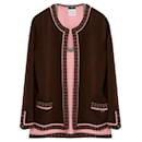 Chanel di Karl Lagerfeld 05A 2005 cardigan e top in cashmere