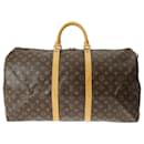 Bolsa Boston Keepall 55 Monograma Louis Vuitton