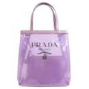 Prada Purple Spangled Handbag