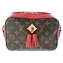 Louis Vuitton Monogram Saintonge Coquelicot Braune Schultertasche