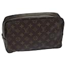 LOUIS VUITTON Monogram Trousse Toilette 28 Clutch Bag M47522 LV Auth 82413 - Louis Vuitton