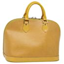 LOUIS VUITTON Epi Alma Hand Bag Yellow M52149 LV Auth 82162 - Louis Vuitton