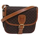 Sac à épaule en toile Macadam CELINE en cuir PVC marron Auth 83200 - Céline