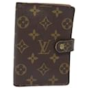 LOUIS VUITTON Monogram Agenda PM Day Planner Cover R20005 LV Auth 80993 - Louis Vuitton