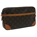 LOUIS VUITTON Monogram Compiegne 28 Clutch Bag M51845 LV Auth 83240 - Louis Vuitton