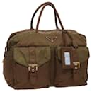 PRADA Boston Tasche Nylon Khaki Auth bs15830 - Prada