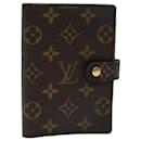 LOUIS VUITTON Monogram Agenda PM Couverture de Planificateur de Jour R20005 LV Auth bs15896 - Louis Vuitton