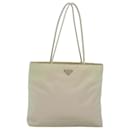 PRADA Borsa Tote Nylon Bianca Auth 82568 - Prada