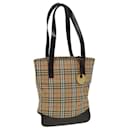 BURBERRY Nova Check Tote Bag aus Canvas Beige Auth 83420 - Burberry