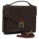 LOUIS VUITTON Monogram Monceau 28 Borsa a mano 2way M51185 LV Auth 81523 - Louis Vuitton