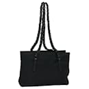 Sac à épaule PRADA en nylon noir Auth 81003 - Prada